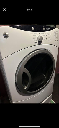 GE front load dryer with drawer 