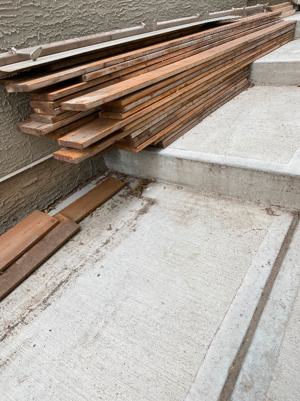 Cedar deck boards Decks & Fences Calgary Kijiji