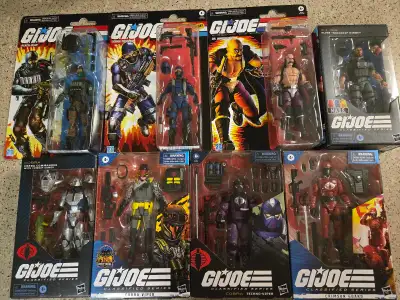 G.I. Joe Classified Action Figures Retro Carded, View more