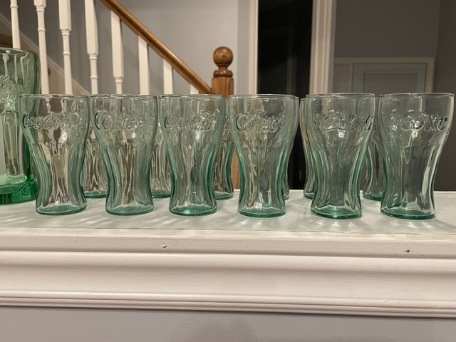 Vintage coke glasses for sale in Arts & Collectibles in Guelph - Image 3