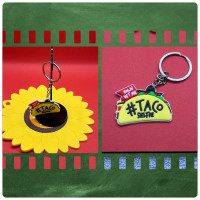 #Taco Selfie Keychain x 2