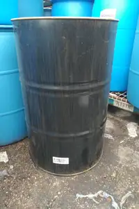 55 Gallon Steel Drums/ Barrels For Sale (Closed Top)