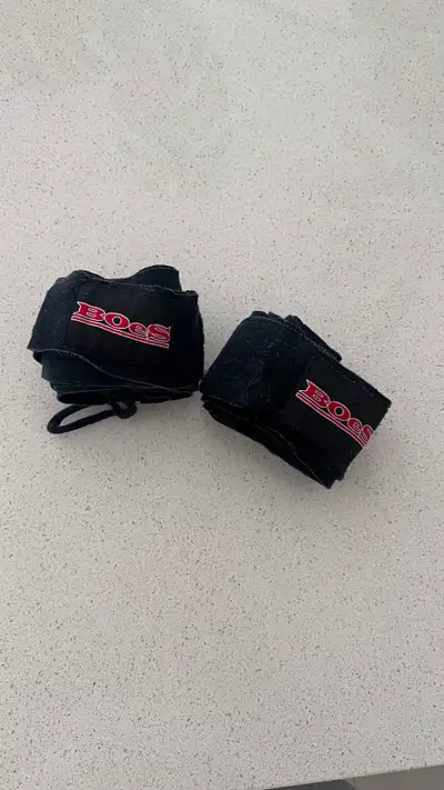BoeS Boxing Hand Wraps - Black (Pair), View more