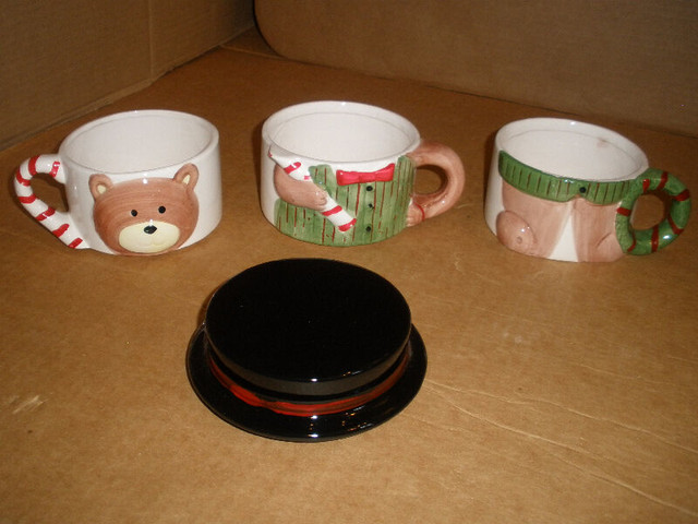 Vintage 4-piece Bear Snack Server in Holiday, Event & Seasonal in London - Image 3