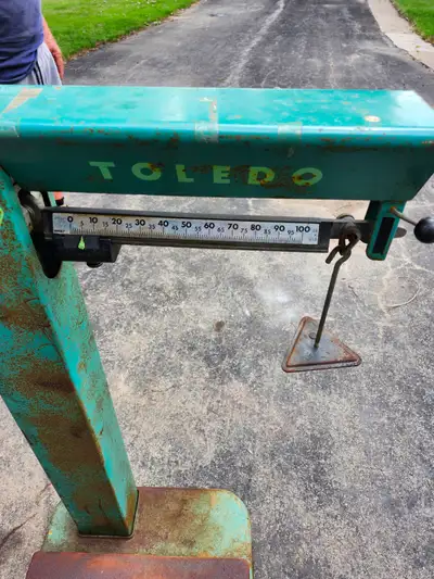 Vintage Farm - Toledo Beam Scale – Industrial Platform Scale, View more