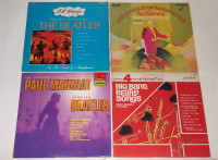 Chansons des Beatles - 4 vinyles Instrumental LP