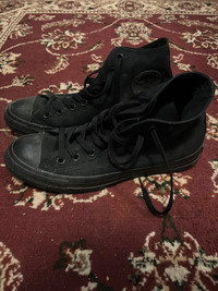 Converse Shoes Mono Black (Men’s 8.5)
