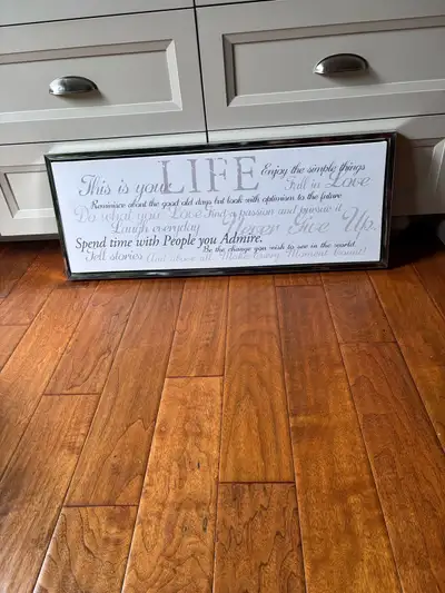 Life Quote Canvas Wall Art, View more