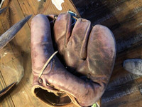 Vintage baseball glove, offers?