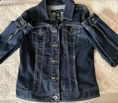 Calvin Klein Trucker Denim Jacket Size Small New Never Worn, View more
