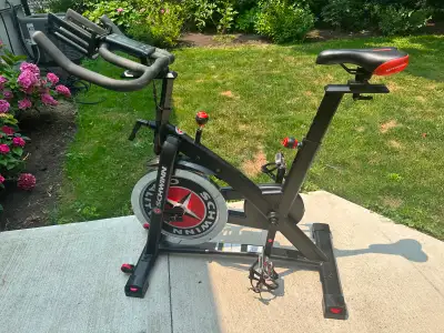 Free Schwinn iC3 Indoor Exercise Bike, View more