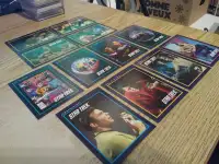 x12 Cartes Vintage 1991 Impel Star Trek Trading Cards Lot of 12