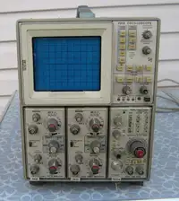 Tektronix 7313 oscilloscope, tested but not fully-tested working