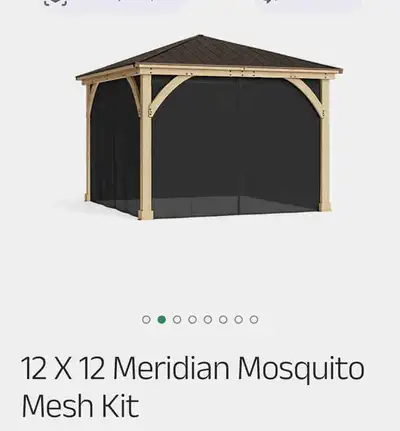 Yardistry mosquito netting 12x12, View more