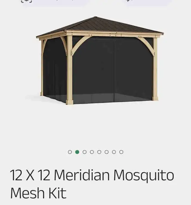 Yardistry mosquito netting 12x12 in Patio & Garden Furniture in Sarnia - Image 2