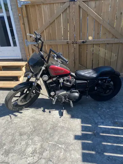 1990 Harley Davidson sportster - Originally a 883 with a 12000 conversion kit - Good working conditi...