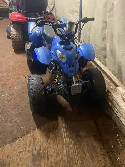 110 cc atv looking to trade for go cart frame with wheels. Let me know what ya got email or text 902...