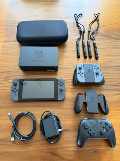 Nintendo Switch, Pro Controller, 12 Games, View more