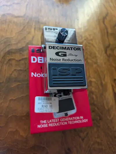 ISP Decimator G String Noise Reduction Pedal, View more