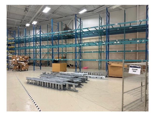 Uprights Ready Rack 42”x20’+ $200 (100+) in Industrial Shelving & Racking in Hamilton