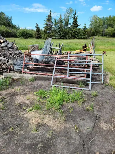 Metal Gates and Assorted Fencing, View more