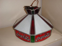 VINTAGE COCA COLA SWAG LAMP