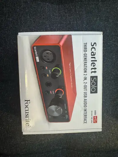 Scarlett Solo [3rd Gen], View more
