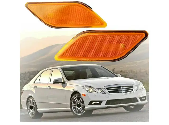 Car Front Side Marker Lights for E-Class E350 E550 E63 594166194551531521