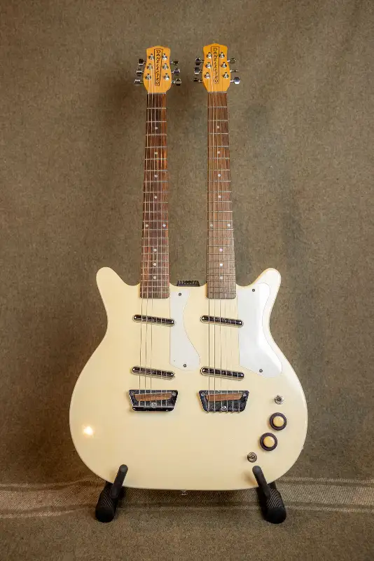 Danelectro UNIQUE Dual 6 string lead guitar530290167441018881