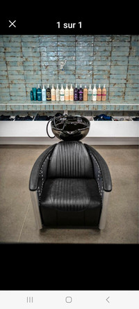 Lavabo coiffure APOLLO (chaise lavabo)