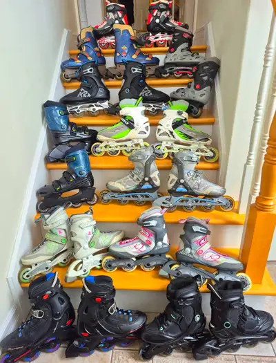 ROLLER BLADES: Many Sizes! Men's & Women's. Top Brands., View more
