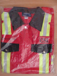 Working Red Coverall 100% cotton/Combinaison de travail rouge