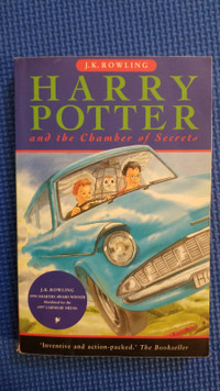 harry potter and the chamber of secrets 1st print 1st ed SC