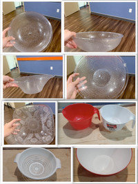 ATTN PARTIERS! LOT Of Plastic Serving/Mixing Bowls For Sale!!!