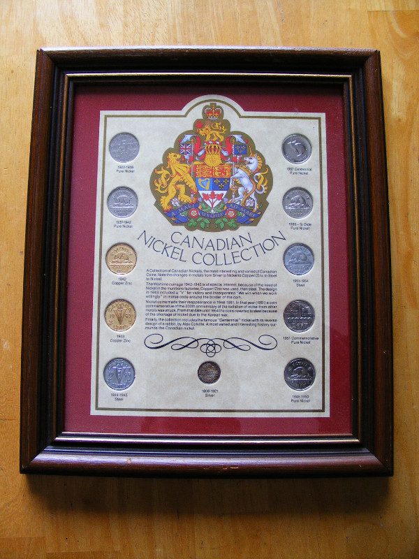 Canadian Nickel Collection - Heritage Collectibles in Arts & Collectibles in Saint John