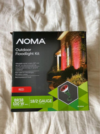 Noma Outdoor Floodlight Kit - Red