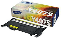 Samsung CLT-Y407S Yellow Standard Yield Toner Cartridge