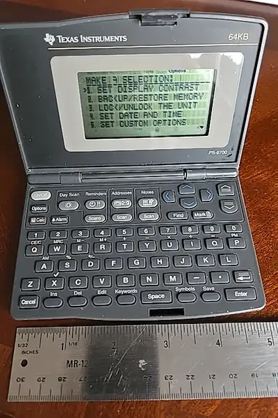 Vintage Texas Instruments Personal Organizer PS-6700, View more