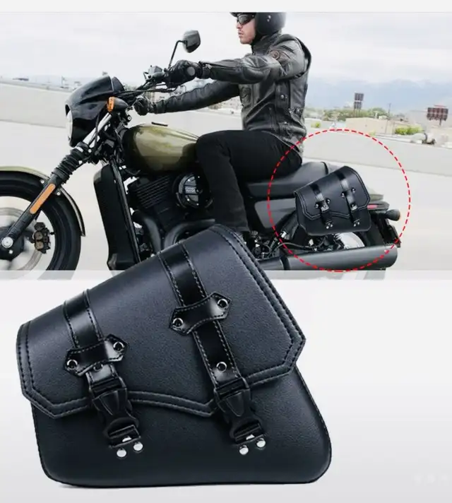 motorcycle side bag in Street, Cruisers & Choppers in Oakville / Halton Region - Image 3