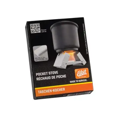 ESBIT Pocket Stove with Fuel Tablets - new, View more