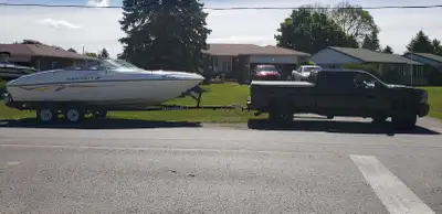 Turn key, ready for the water with the family. This beautiful boat has more than enough power to pul...