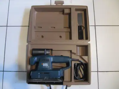 Black & Decker Model FS350 Electric Sander With Case & Acc 1980s, View more
