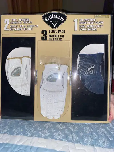 Callaway 3pack golf gloves, View more
