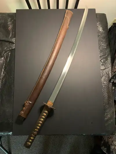 WW2 antique Japanese samurai katana sword, View more