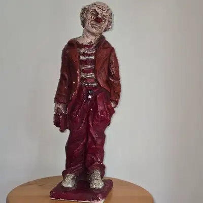 Hobo Clown Statue, View more