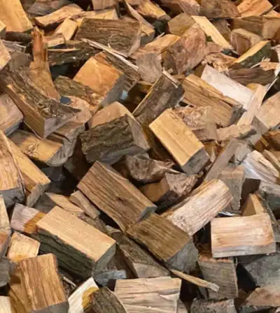 Seasoned split firewood, View more