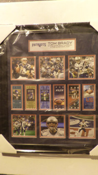 NFL Tom Brady Framed Patriots Super Bowl Tickets -FACTORY SEALED