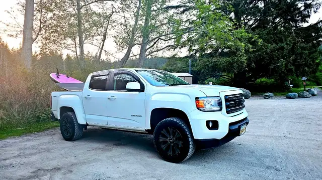 2018 GMC CANYON 4X4 WHITE MAYHEM RIMS in Cars & Trucks in Sunshine Coast - Image 6