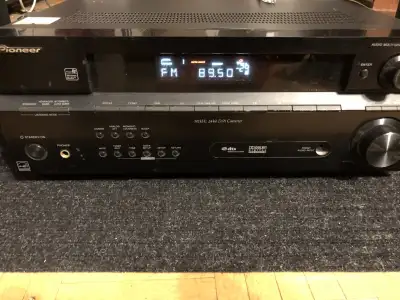 Pioneer Model SX-217-K Audio Multi-Channel Receiver Tested, View more