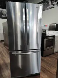 Réfrigérateur reconditionné propre avec 1 an garanti disponible